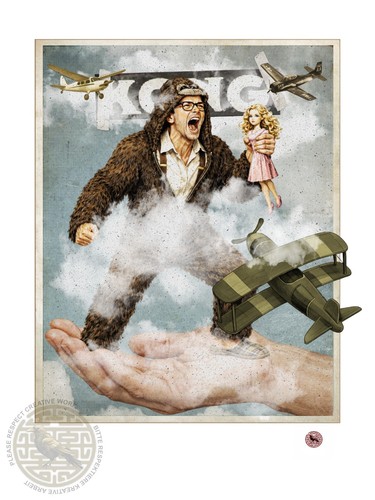 King kong revisited hommage - king,