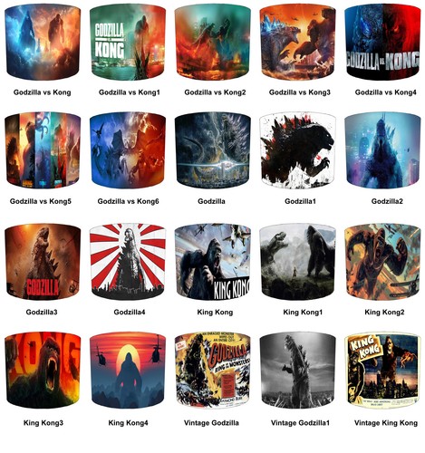 Paralumi godzilla king kong - godzilla,