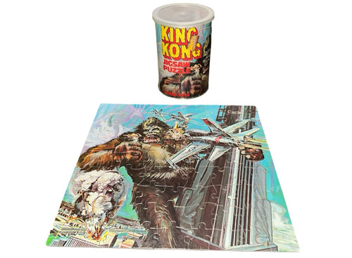 Puzzle vintage 1976 king kong - king,