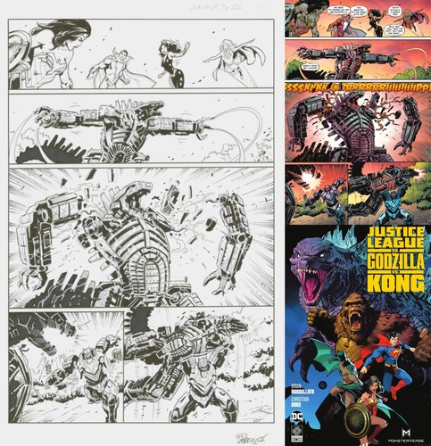 Godzilla king kong justice - king,